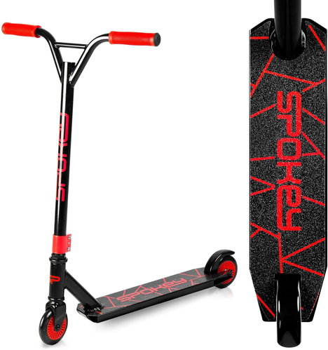 Spokey REVERT Freestyle scooter, wheels 100 mm red - Freestyle Scooter - Main image