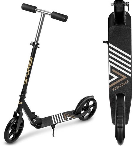 Spokey AYAS, 200 mm, black - Scooter - Main image