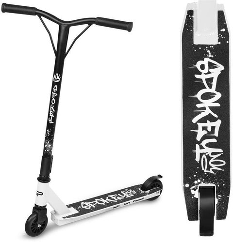 Spokey REVERT BASIC Freestyle scooter, wheels 100 mm, white - Freestyle Scooter - Main image