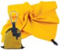 Ručník Spokey Nemo 40 × 40 cm, žlutý s karabinou - Ručník