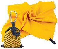 Spokey Nemo 40 × 40 cm, žlutý s karabinou - Ručník