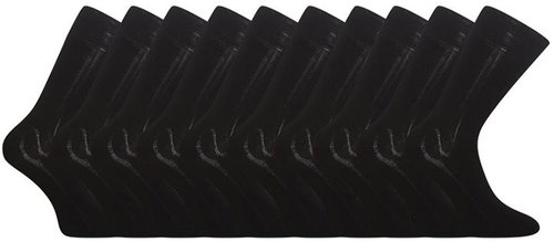 STYX 10PACK bamboo high socks black (10HB960) XL - Socks - Main image