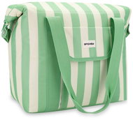 Spokey San Remo 28 l, green stripes - Thermal Bag