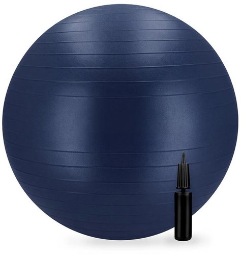 Spokey Fitball 75 cm, navy - Gym Ball - Main image
