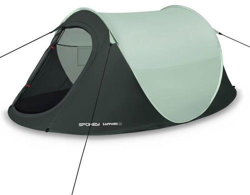 Spokey Sapphire self-folding for 2 persons, sage green - Tent - Main image