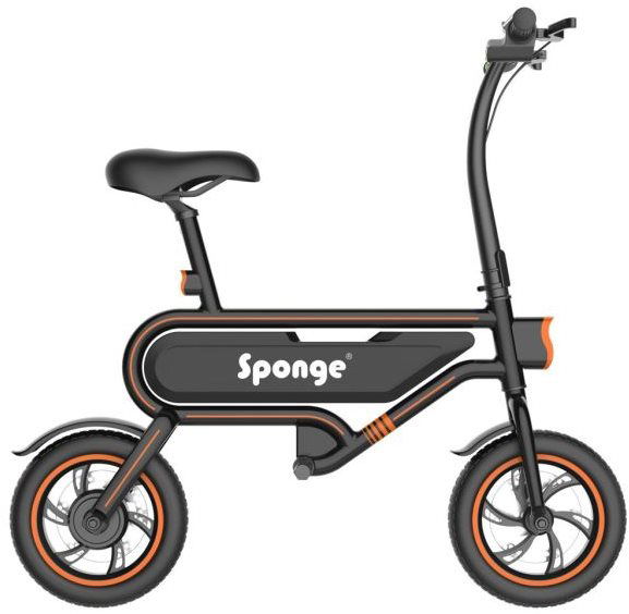 Sponge Ebike City Black Electric Scooter Alza.cz