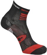 Spring revolution 2.0 Training čierne/červené - Ponožky