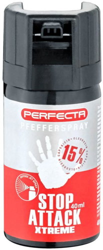 Perfecta Stop Attack Xtreme OC FOG, defensive, 40 ml - Pepper Spray - Main image