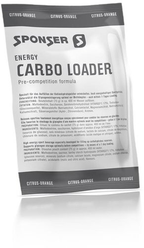 Sponsor Carbo Loader, 75g, Citrus-Orange - Sports Drink - Main image