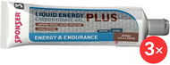 Sponser Liquid energy PLUS, 3 x 70g, Cola-Lemon  - Energetický gel