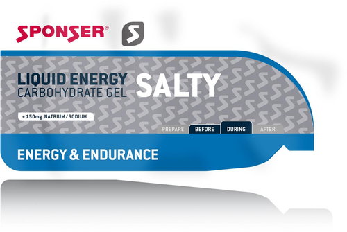 Sponser Liquid energy SALTY, 35g, - Energy Gel - Main image