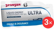 Sponser Liquid energy ULTRA, 3 x 25g, Coconut milk a Macadamia - Energetický gel