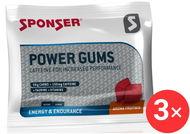 Sponser Power Gums, 3 x 75g, Fruitmix - Energetický gel