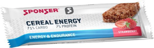 Sponsor Cereal Energy, 40g, Strawberry - Energy Bar - Main image