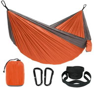 Surtep Camping Hammock Relax 210T, 260 × 140 cm, colour Orange/Grey - Hammock