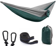Surtep Camping Hammock Relax 210T, 260 × 140 cm, colour Grey/Dark Green - Hammock