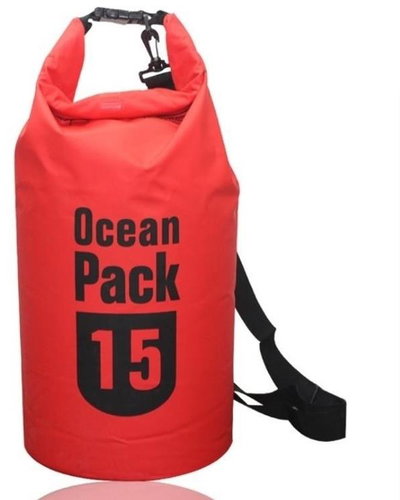 Surtep Waterproof Ocean shoulder bag 15 l, red - Waterproof Bag - Main image