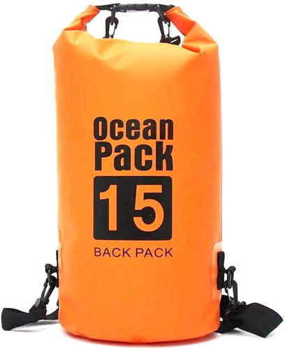 Surtep Ocean waterproof shoulder bag 15 l, orange - Waterproof Bag - Main image