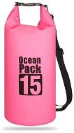 Surtep Vodotěsný vak Ocean přes rameno 15 l, rose červený - Waterproof Bag