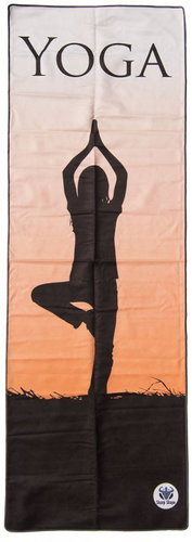 Sharp Shape Yoga Microfibre Towel Mirror - Towel - Main image