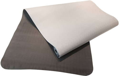 Sharp Shape Dual Yoga Mat, Grey - Yoga Mat - Main image