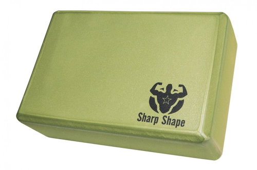 Sharp Yoga Block green - Yoga Block - Main image
