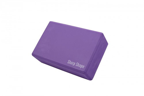 Sharp Shape Yoga block purple - Yoga Block - Main image