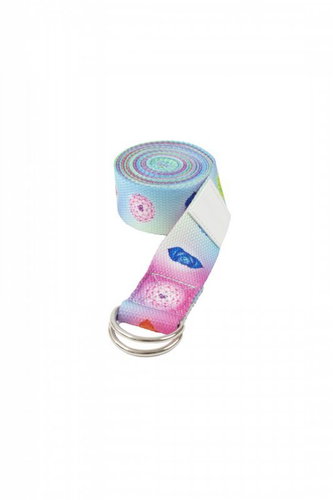 Sharp Shape Yoga strap Rainbow - Yoga Strap - Main image
