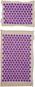 Acupressure Mat Sharp Shape Acupressure ECO Set Purple - Akupresurní podložka