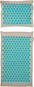 Akupresszúrás matrac Sharp Shape Akupresszúrás ECO szett kék - Akupresurní podložka