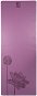 Sharp Shape PU Yoga Mat Flower Dark Purple - Jógamatrac