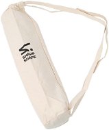 Sharp Shape Canvas Yoga bag beige - Taška