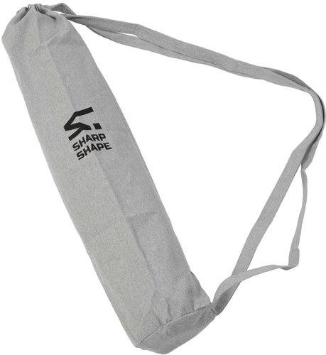 Sharp Shape Canvas Yoga bag grey - Shoulder Bag - Main image