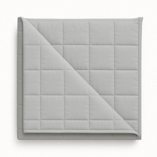 Sharp Shape Weighted blanket 6kg light grey - Blanket - Main image