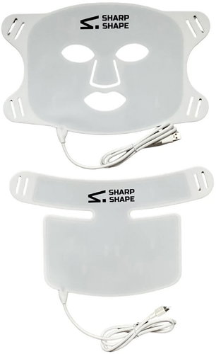 Sharp Shape Red light full mask for - LED Mask - Main image