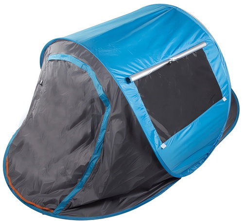 Verk 14529 Self-folding UV 210 × 130 × 85 cm blue-grey - Beach Tent - Main image
