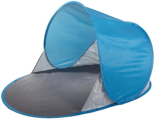 Verk 14523 Self-folding UV 145 × 100 × 70 cm blue - Beach Tent - Main image