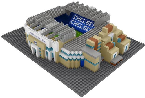 BRXLZ CHELSEA FC 3D Stadium Construction Set - Building Set - Main image