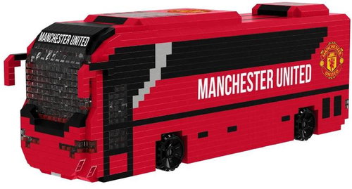 BRXLZ Kit MANCHESTER UNITED Team Bus - Building Set - Main image