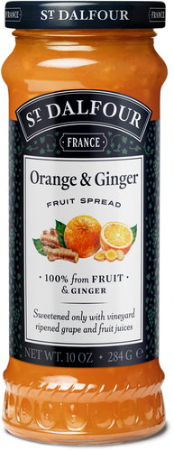 St. Dalfour Orange/Ginger Fruit Spread 284 g - Jam - Main image