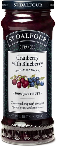 St. Dalfour Cranberry/Cranberry fruit spread 284 g - Jam - Main image