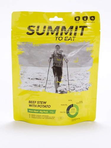 Summit To Eat - Stewed beef in its own juice with potatoes - big pack - MRE - Main image