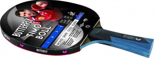 Butterfly Boll Black 17 - Table Tennis Paddle - Main image