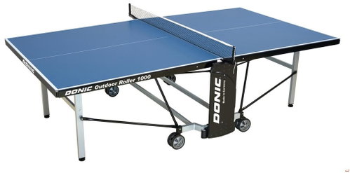 Donic Outdoor Roller 1000 Blue - Table Tennis Table - Main image