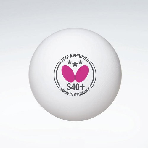 Butterfly Balls S40 + *** (3 pcs) - Table Tennis Balls - Main image