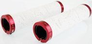 XG1.2 white/red handlebar grips - Bicycle Grips