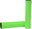 Fluo green handlebar grips