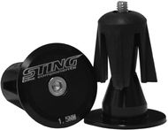 Zátka řidítek ST-PLUG02 černé - Zátky do řidítek