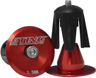 Handlebar stopper ST-PLUG02 red - Handlebar End Plugs