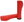 Red handlebar grips